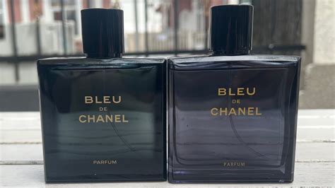 genuine bottle bleu de chanel filled by fake parfum|bleu Chanel cologne serial number.